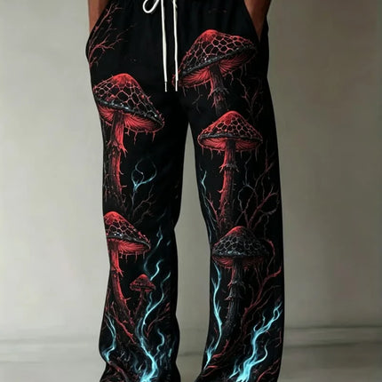 Pants Men 3D Fashion Skull Leisure Straight Leg Pants - Pants - Moonwest - Mad Fly Essentials