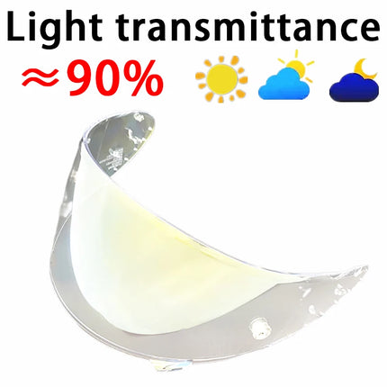 Motorcycle Helmet Visor SHOEI X-14 Z-7 Z7 XSpirit Rainbow Black Lens - Motorcycle Helmet - LVS - Mad Fly Essentials