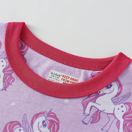 Pajama Set Baby Girl Cartoon Princess Sleepwear Set - Pajama Set - Chivry - Mad Fly Essentials