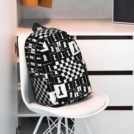 Backpack Men Chess Pieces Large Capacity Daypack - Backpack - Miyin - Mad Fly Essentials