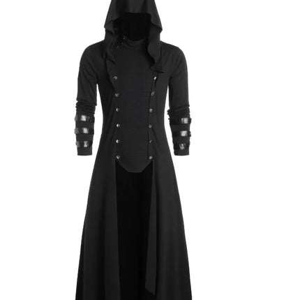 Men Long-Gothic Medieval Halloween Vampire Costumes - Men's Fashion Mad Fly Essentials