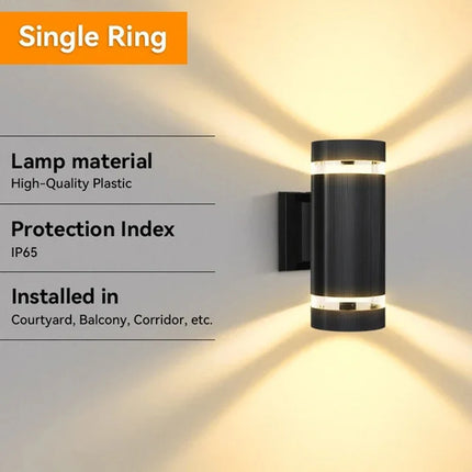 LED Wall Sconce Interior External Waterproof Sconce - LED Wall Sconce - Clode - Mad Fly Essentials