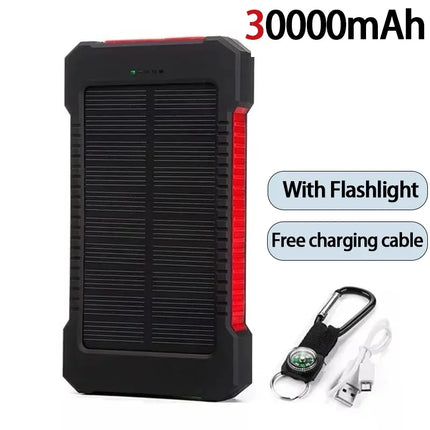 Home Essentials Portable Solar 20k mah Powerbank - Home Essentials - Tollcuudda - Mad Fly Essentials