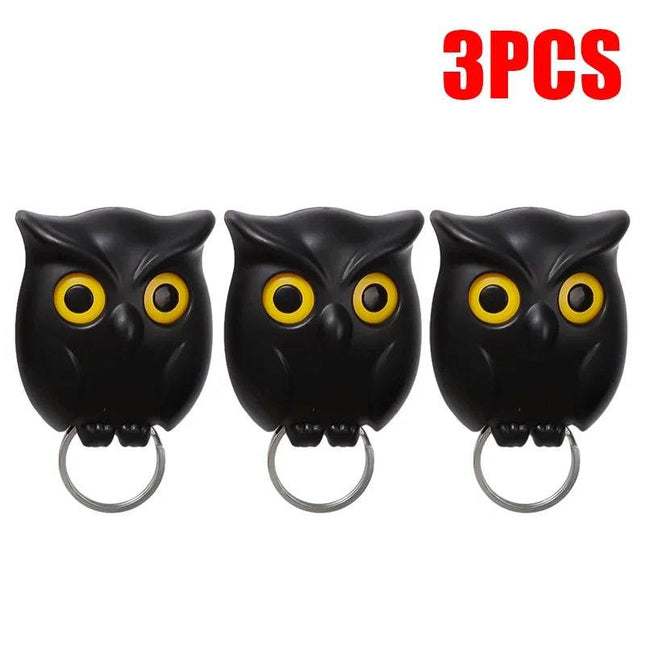 Self Adhesive Magnetic Owl Key Holder - Mad Fly Essentials