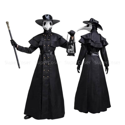 Men Seasonal Wear Medieval Plague Doctor Halloween Costume Wear - Mad Fly Essentials