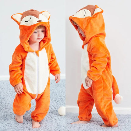 Pajama Set Baby Girl Dinosaur Costume Flannel Outfit - Pajama Set - Miniso - Mad Fly Essentials