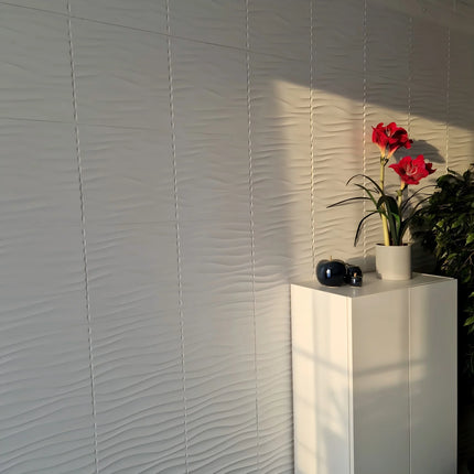 3D Wallpaper 30x30cm Grooved Wall Panels - 3D Wallpaper - Bacaz - Mad Fly Essentials
