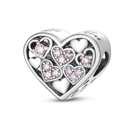 Women Accessories 925 Valentine Love Family DIY Jewelry Charm - Women Accessories - Valentines Day Specials - Mad Fly Essentials