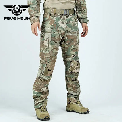Men Tactical Multi-pocket Casual Cargo Pants