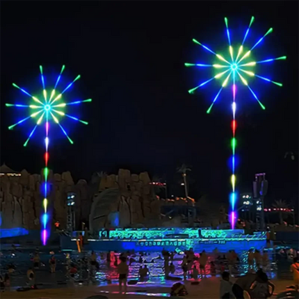 LED Night Light Fireworks RGB Dream Meteor Lamp - LED Night Light - LiHangStar - Mad Fly Essentials