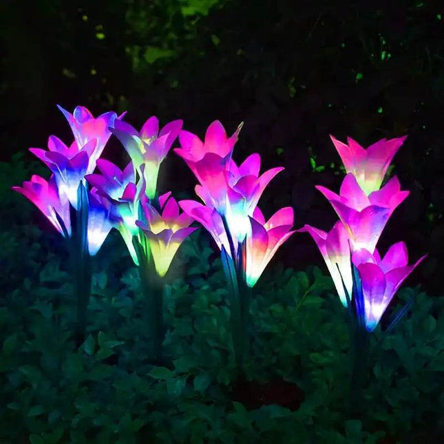 Solar Flower LED Garden Light - Mad Fly Essentials