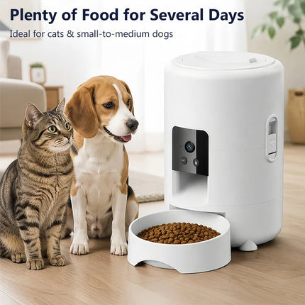 Pet Essentials 2L Smart Dog Feeder Camera Two Way - Pet Essentials - Fioviel - Mad Fly Essentials