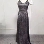 Silver on black