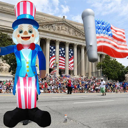 Uncle Samuel 2.7M Independence Day Inflatable Soldier Decor