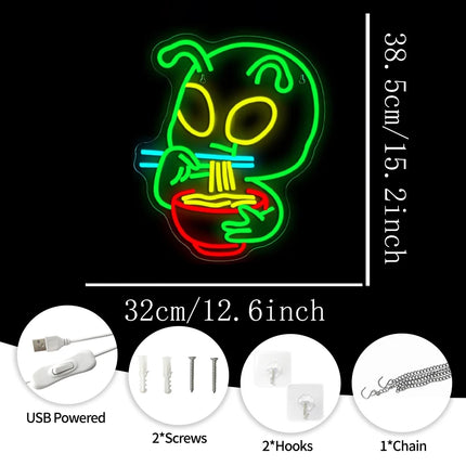 LED Night Light Tiki Bar Animal Neon Signs - LED Night Light - Brochao LED Lighting - Mad Fly Essentials