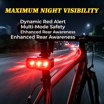 Fitness Essentials Cycling Front Rear Light Rechargeable Headlight - Fitness Essentials - Rockbros - Mad Fly Essentials