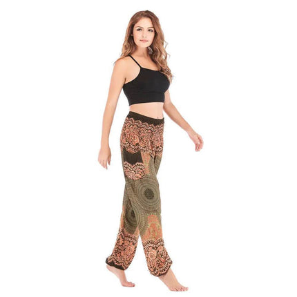 Women Boho Casual Fitness Yoga Harem Pants - Mad Fly Essentials