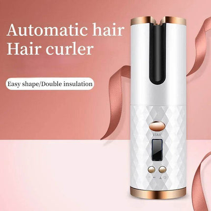 Rechargeable USB Wireless Auto Hair Curler - Mad Fly Essentials