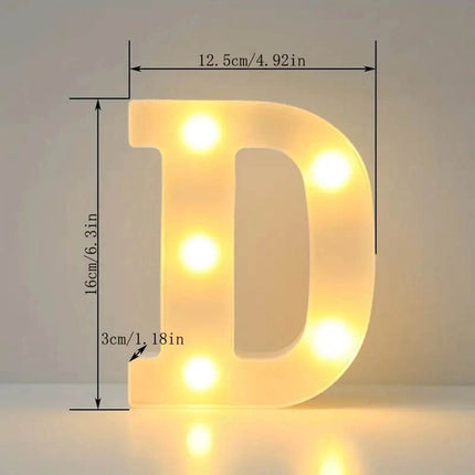 Wedding Decor Led Light Number Letters Sign - Mad Fly Essentials