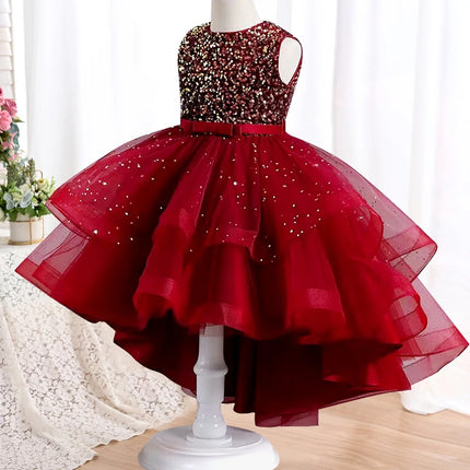 Princess Dress Baby Girl 3-12Y Petal Pink Bridesmaid Dress - Princess Dress - LJW - Mad Fly Essentials