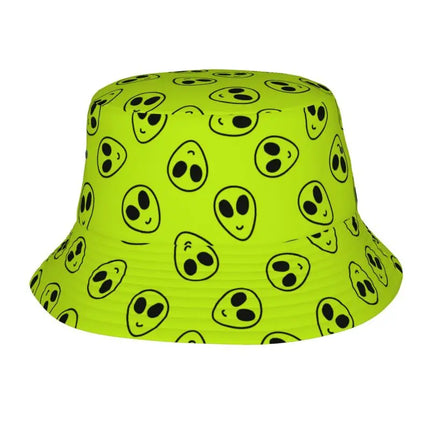 Men Psychedelic 3D Alien Bucket Hats