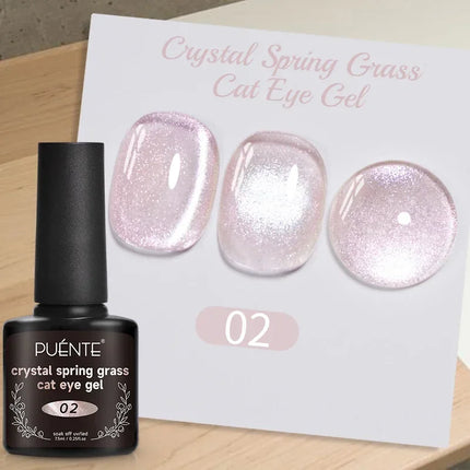 Nail Essentials Green Crystal Cat Magnetic Gel Polish - Nail Essentials - Rikonka - Mad Fly Essentials