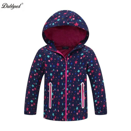 Girl New Seasonal Wear Polar Fleece Waterproof Hoodies Jacket Outerwear - Mad Fly Essentials