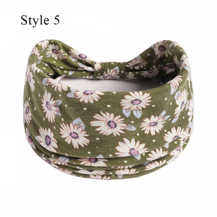 Hair Accessories Women Boho Turban Yoga Elastic Head Wrap Hairbands - Hair Accessories - Werueruyu - Mad Fly Essentials 
