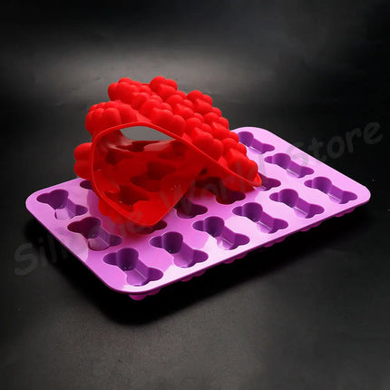 Kitchen Gadget 18 Hole Dog Bone Ice Tray Chocolate 3D Mold - Kitchen Gadget - isfriday - Mad Fly Essentials