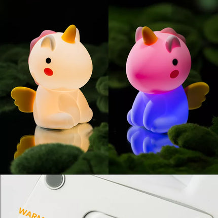 Cute Unicorn Kids Rechargeable LED Night Light - Home & Garden Mad Fly Essentials