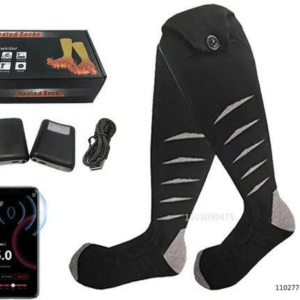 Socks 5000mAh Heated Adjustable Thermal Footwear - Socks - Juummp - Mad Fly Essentials