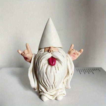 Euro Gnome Rocker Statue Garden Decor - Mad Fly Essentials