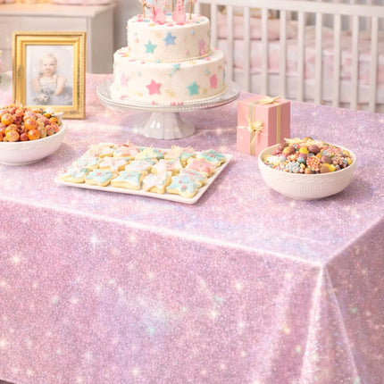 Wedding Decor NewImage Purple Tablecloth Birthday Party Supplies - Wedding Decor - Newimage - Mad Fly Essentials