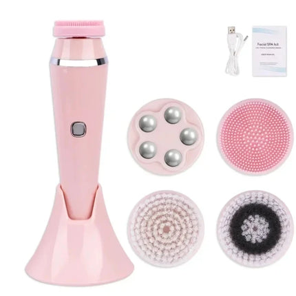 4 In 1Electric Facial Instrument Cleansing Brush