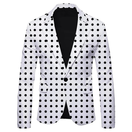 Men Casual Formal Slim-3D Blazer Jacket - Men's Fashion Mad Fly Essentials