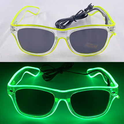 Party Favors Women LED Neon Glow Party Sunglasses - Party Favors - The vinyl Clock - Mad Fly Essentials