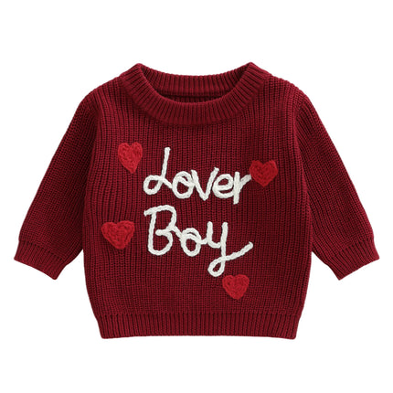 Sweater Baby Boy Winter Sweetheart Sweater Top - Sweater - Jumping Meters - Mad Fly Essentials