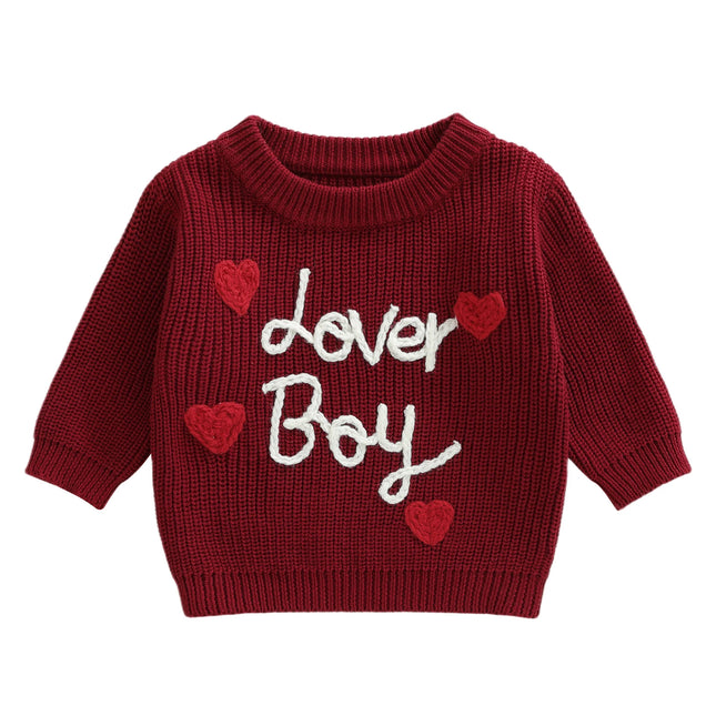 Sweater Baby Boy Winter Sweetheart Sweater Top - Sweater - Jumping Meters - Mad Fly Essentials