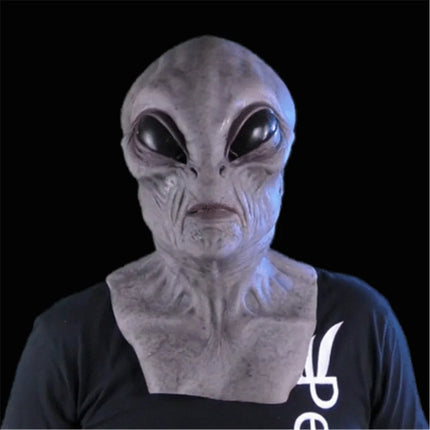 Men Halloween Scary Big Eyes Alien Mask