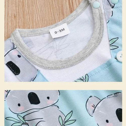 Baby Boy 0-18M Koala Print Jumpsuit Rompers - Mad Fly Essentials