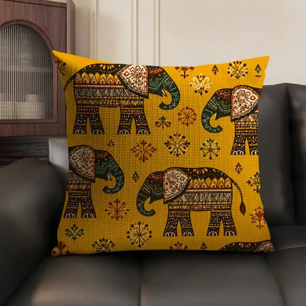 Pillows Decor Indian Moroccan Elephant Animal Pillow - Pillows Decor - Wandering Tribe - Mad Fly Essentials