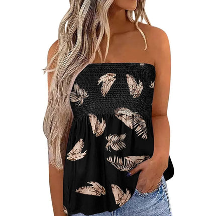 Crop Top Women Sleeveless Butterfly 3D Top - Crop Top - GACVGA - Mad Fly Essentials