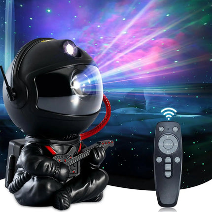 LED Night Light Rocket Astronaut Galaxy Projector - LED Night Light - Safe HID Light - Mad Fly Essentials
