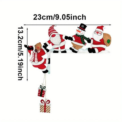 Christmas Decor Santa Snowman Door Frame Toppers - Christmas Decor - XR Partyday - Mad Fly Essentials