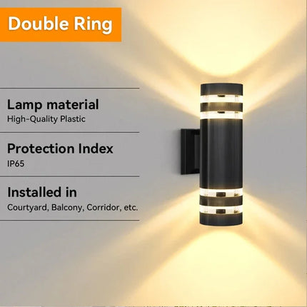 LED Wall Sconce Interior External Waterproof Sconce - LED Wall Sconce - Clode - Mad Fly Essentials