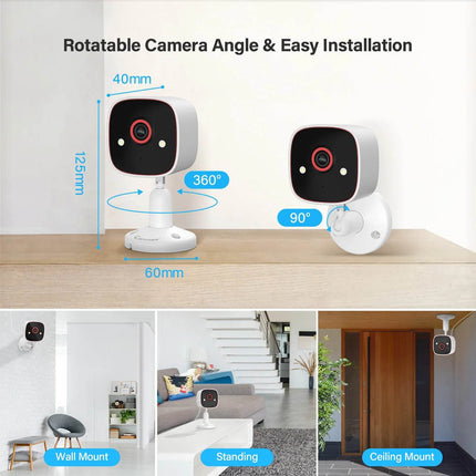 Indoor Outdoor Camera Pet Cam Baby Monitor Home Security - Mad Fly Essentials