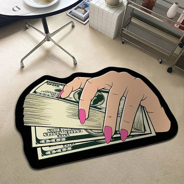 Dollar Carpet Banknote Living Bed Area Rug - Mad Fly Essentials
