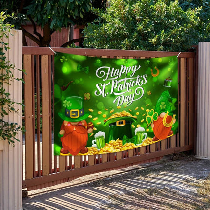 St Patricks Day Banner Top Party Gifts Backdrop - Mad Fly Essentials