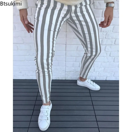 Pants Business Casual Men Checkered Fashion British Pants - Pants - Toplimit - Mad Fly Essentials