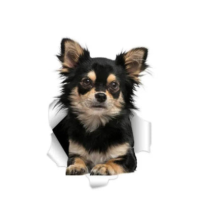 Chihuahuas Dog Fridge 3D Wall Sticker - Mad Fly Essentials